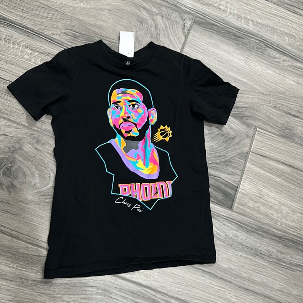 NBA Chris Paul Basketball Color T-Shirt Size Kids Medium 10-12